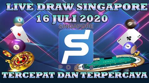 Live draw sgp tercepat aktif  Live Draw SGP Tercepat Hari ini - Data Singapore ialah salah satu kata kunci untuk para togelers di Indonesia sekarang ini yang di cari - cari